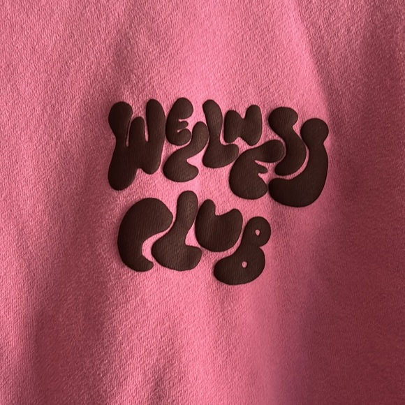 Cotton In BODY Pink Crewneck Wellness Club Sweatshirt - Picture 2 of 12